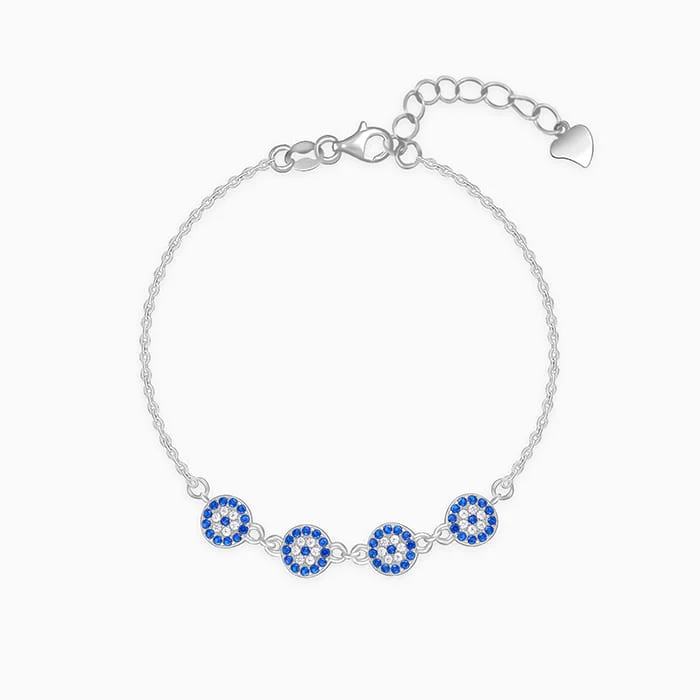 Holiday Jewelry Sale – Perfect Gifts At Great Prices Silver Protective Eye Bracelet Holiday Jewelry Sale – Perfect Gifts At Great Prices Silver Protective Eye Bracelet