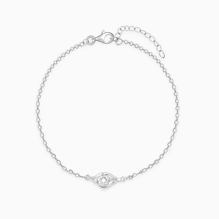 Customized Silver Jewelry For Unique Style Silver Falling Dew Bracelet