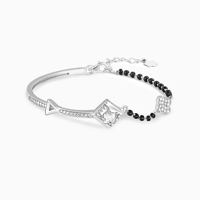 Trending Jewelry Now Available At Exclusive Prices Silver Love My Bae Mangalsutra Bracelet Trending Jewelry Now Available At Exclusive Prices Silver Love My Bae Mangalsutra Bracelet