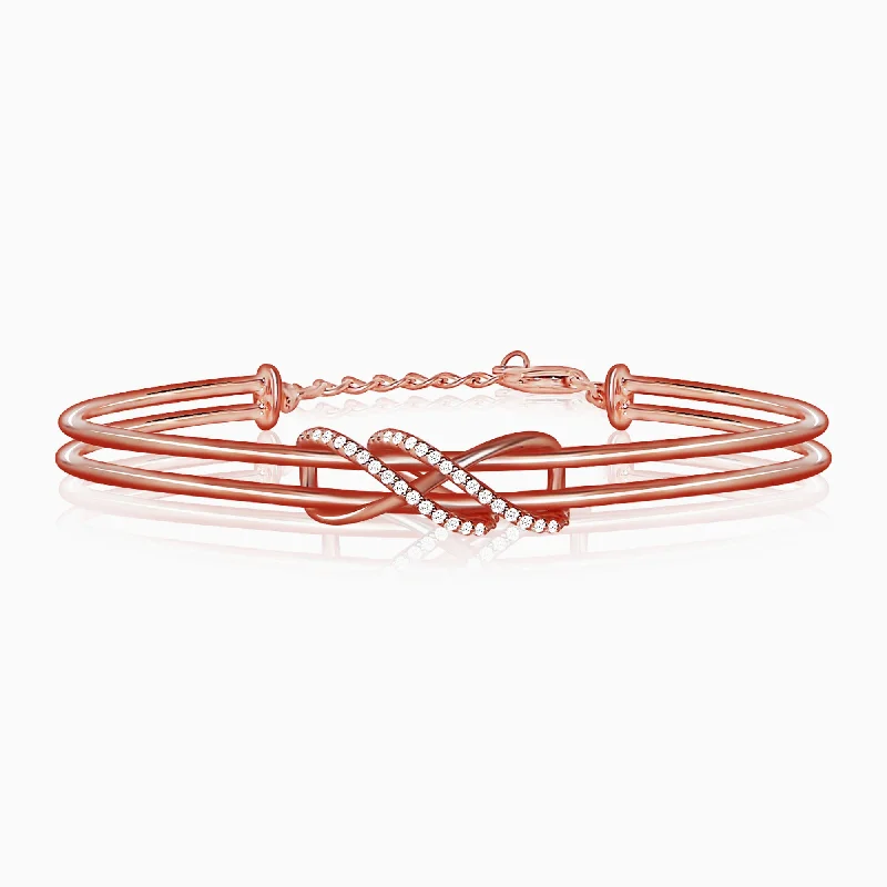Unlock Unbeatable Jewelry Deals Before They’Re Gone Silver Rose Gold Dual Entangle Bracelet Unlock Unbeatable Jewelry Deals Before They’Re Gone Silver Rose Gold Dual Entangle Bracelet
