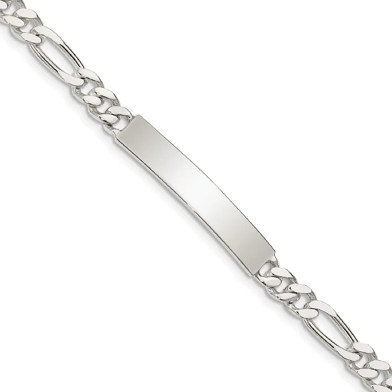 Unmissable Jewelry Clearance – Final Reductions Sterling Silver 7.5-inch 5MM ID Figaro Bracelet Unmissable Jewelry Clearance – Final Reductions Sterling Silver 7.5-inch 5MM ID Figaro Bracelet