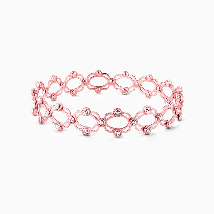 Affordable Gold-Plated Jewelry For Modern Fashion Anushka Sharma Rose Gold Supple Bracelet Affordable Gold-Plated Jewelry For Modern Fashion Anushka Sharma Rose Gold Supple Bracelet