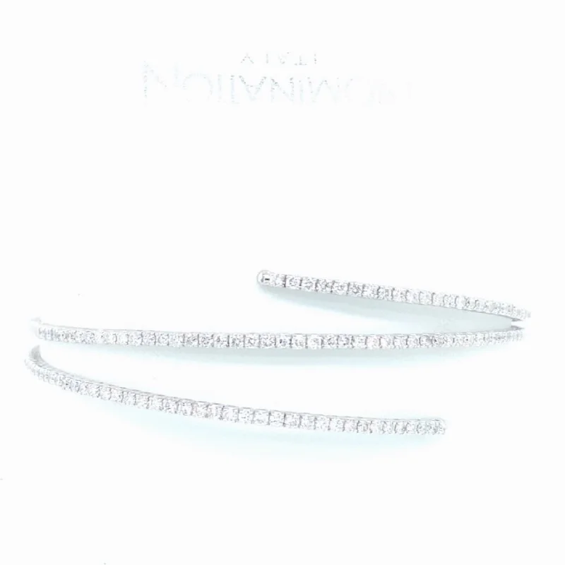 Trending Jewelry Styles Now At Limited-Time Discounts Three Row Flexible Diamond Cuff Bracelet Trending Jewelry Styles Now At Limited-Time Discounts Three Row Flexible Diamond Cuff Bracelet