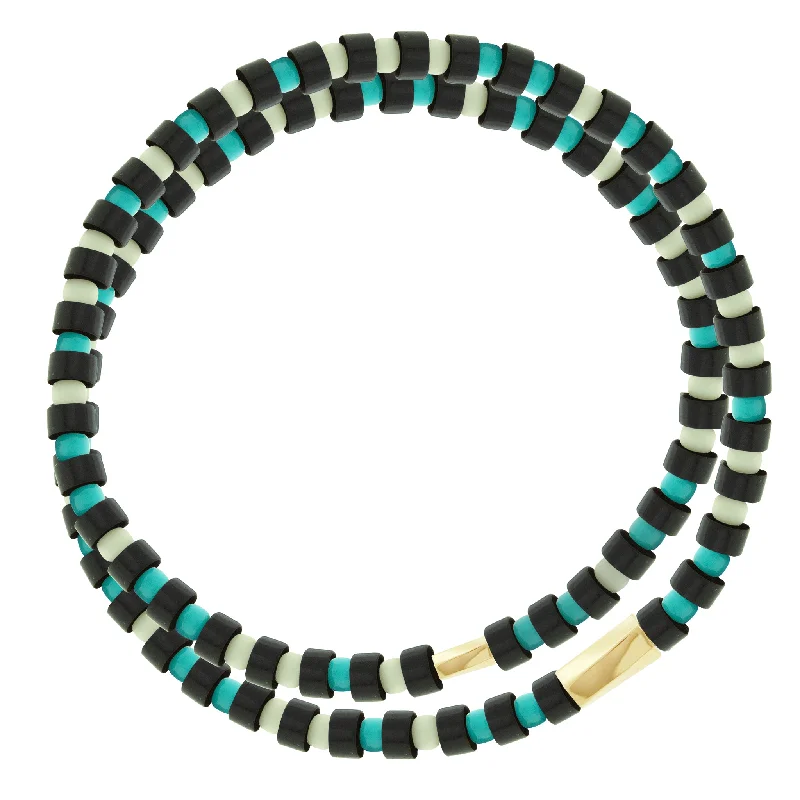 The Biggest Jewelry Sale Of The Year Is Here Twisted Hexagons on Double Wrap Onyx Bead Bracelet The Biggest Jewelry Sale Of The Year Is Here Twisted Hexagons on Double Wrap Onyx Bead Bracelet