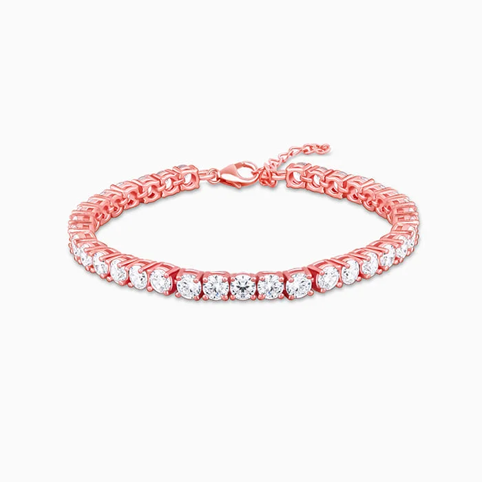 Exclusive Jewelry Bundles At Discounted Prices Rose Gold Classic Zircon Studded Bracelet Exclusive Jewelry Bundles At Discounted Prices Rose Gold Classic Zircon Studded Bracelet