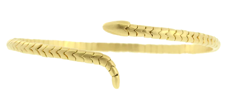 Affordable Glamour – Premium Jewelry At Special Prices Yellow Gold Snake Bracelet