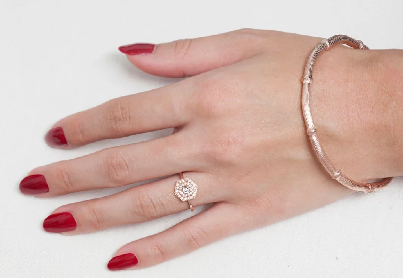 Exclusive Gemstone Jewelry At Special Prices Gold Vermeil Bamboo Bangle