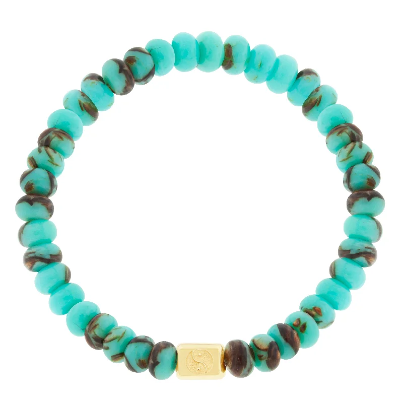 Fashion-Forward Jewelry At Exclusive Discounts Yin Yang Ingot on Copper Jasper Bead Bracelet Fashion-Forward Jewelry At Exclusive Discounts Yin Yang Ingot on Copper Jasper Bead Bracelet