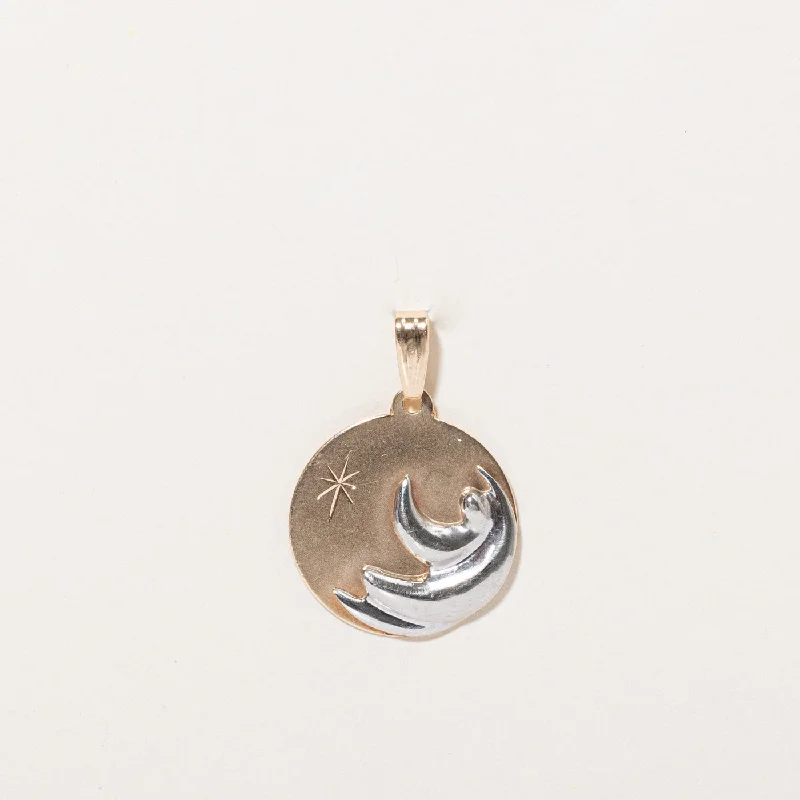 Luxury Jewelry Clearance – Shop Premium Styles Now 10k Two Tone Gold Water & Star Pendant Luxury Jewelry Clearance – Shop Premium Styles Now 10k Two Tone Gold Water & Star Pendant