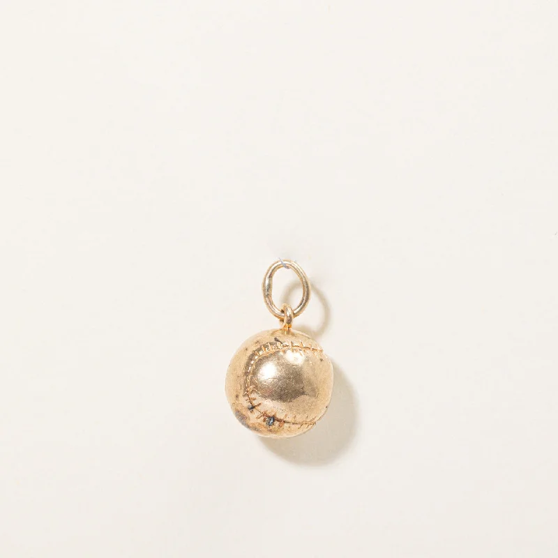 Celebrate Every Occasion With Sparkling Savings 10k Yellow Gold Baseball Charm