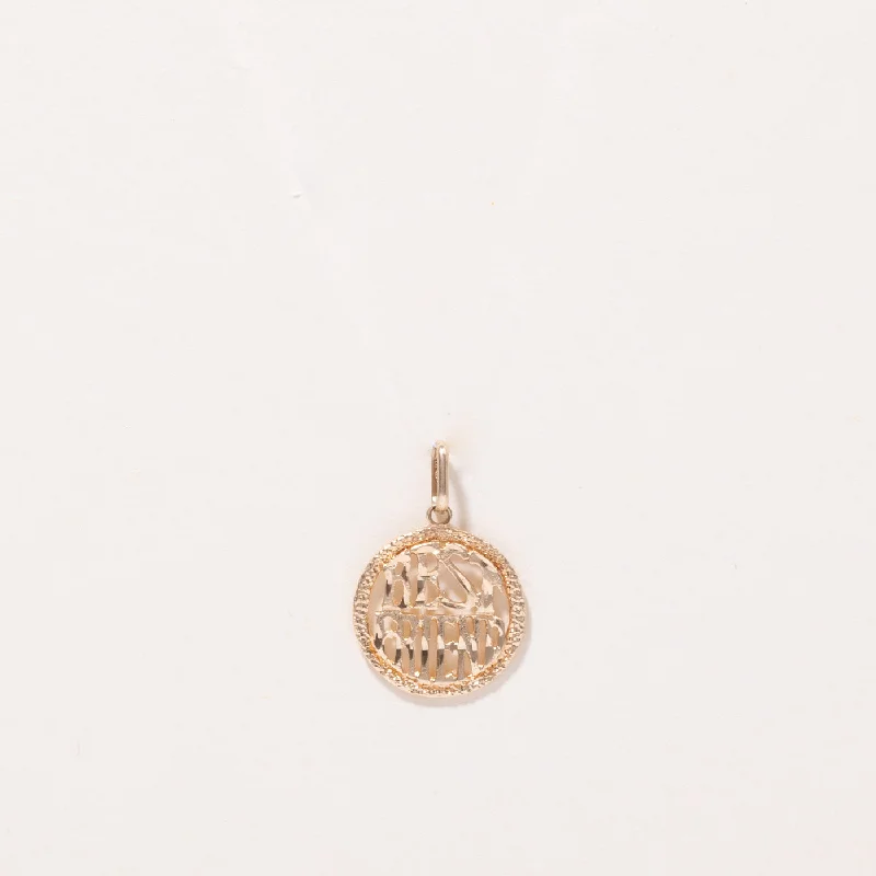 Shop Jewelry That Shines Without The High Price 10k Yellow Gold Best Friend Charm