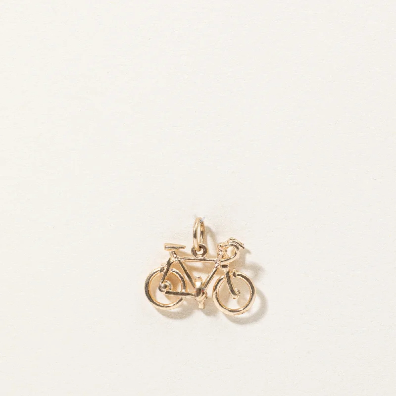 Shop Stylish Jewelry Now And Save Big 10k Yellow Gold Bicycle Charm