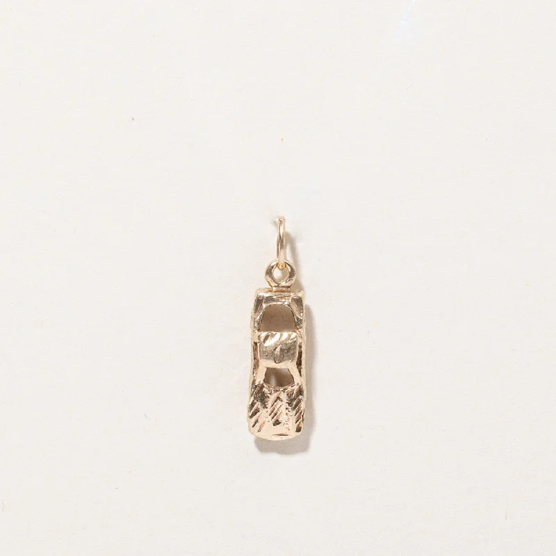 High-End Jewelry, Now More Affordable Than Ever 10k Yellow Gold Car Charm