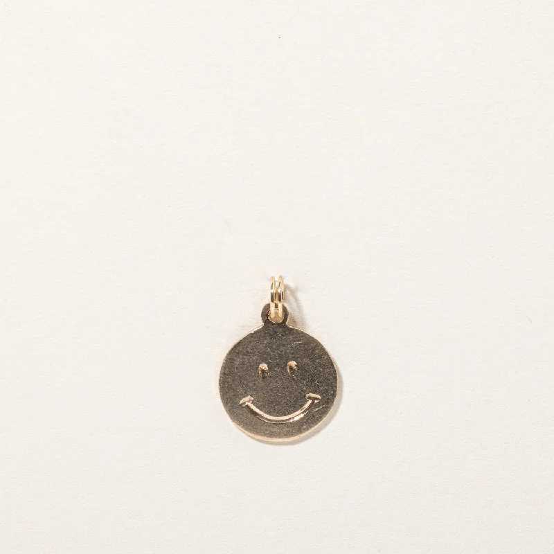 Elegant Designs, Unbeatable Discounts – Shop Jewelry Now 10k Yellow Gold Happy Face Charm Elegant Designs, Unbeatable Discounts – Shop Jewelry Now 10k Yellow Gold Happy Face Charm