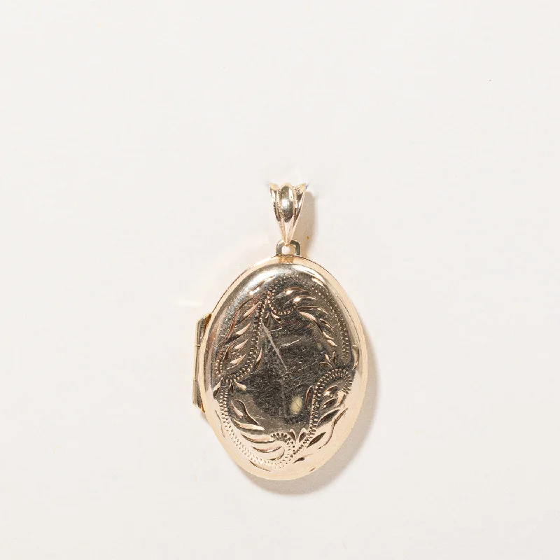 Shop High-Quality Jewelry At Jaw-Dropping Discounts 10k Yellow Gold Locket