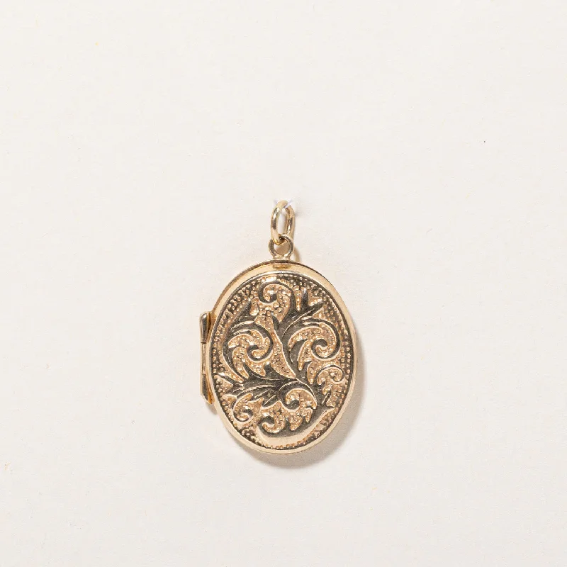 Jewelry Deals That Outshine The Rest 10k Yellow Gold Locket