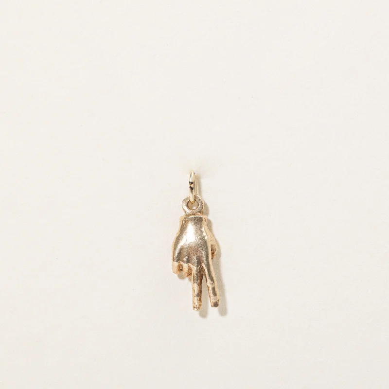 Limited-Stock Jewelry Sale – Shop Before It's Gone 10k Yellow Gold Peace Charm
