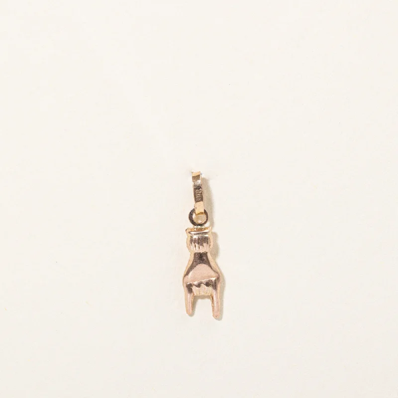 Best-Selling Jewelry Now Available At Special Deals 13k Rose Gold Rock On Charm