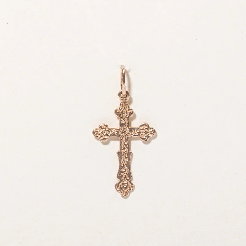 Shop Signature Jewelry Styles At Exclusive Prices 14k Rose Gold Cross Pendant