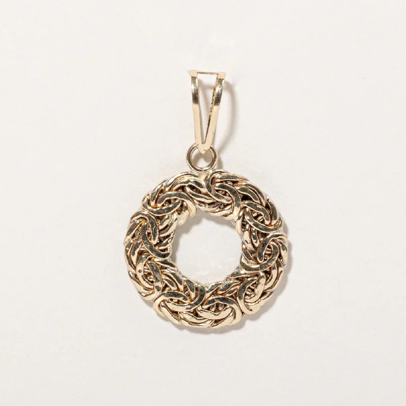 Discover Unique Jewelry With Special Limited-Time Offers 14k Two Tone Gold Wreath Pendant Discover Unique Jewelry With Special Limited-Time Offers 14k Two Tone Gold Wreath Pendant