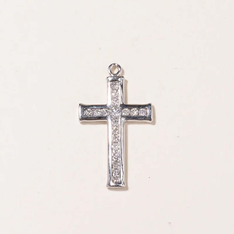 Jewelry Deals That Sparkle – Shop Today 14K White Gold Cross Diamond Pendant | 0.69ctw Jewelry Deals That Sparkle – Shop Today 14K White Gold Cross Diamond Pendant | 0.69ctw