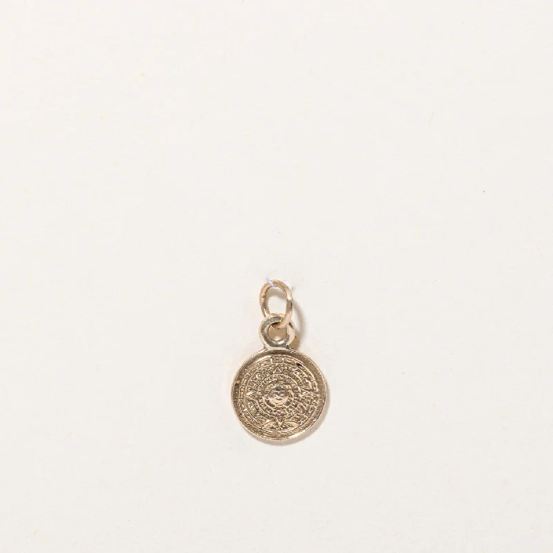 Everyday Jewelry Essentials Now On Sale 14k Yellow Gold Aztec Sun Charm