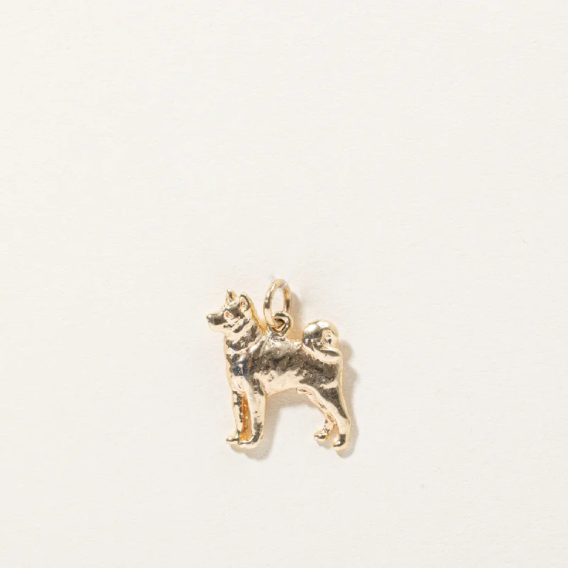 Huge Savings On Timeless Jewelry Collections 14k Yellow Gold Shiba Inu Charm