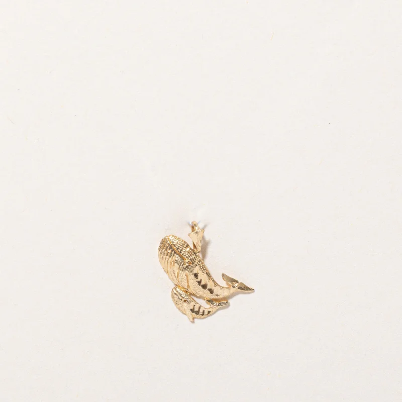 The Ultimate Jewelry Sale – Shop Premium Styles 14k Yellow Gold Whale Pod Charm