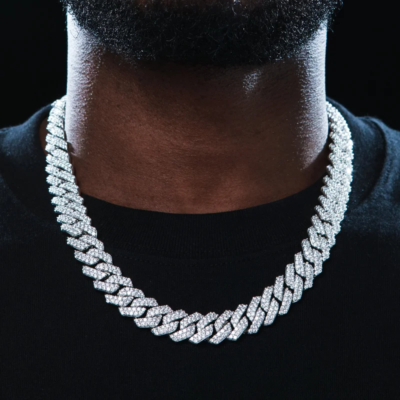 Must-Have Jewelry Pieces At Reduced Prices 14mm Iced Prong Cuban Chain