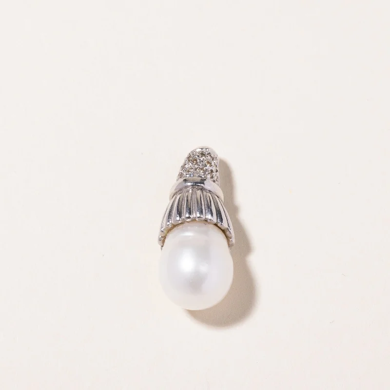 Bestselling Jewelry Now On Sale – Elevate Your Look 18k White Gold South Sea Pearl & Diamond Pendant | 11.00-13.00mm, 0.16ctw | Bestselling Jewelry Now On Sale – Elevate Your Look 18k White Gold South Sea Pearl & Diamond Pendant | 11.00-13.00mm, 0.16ctw |