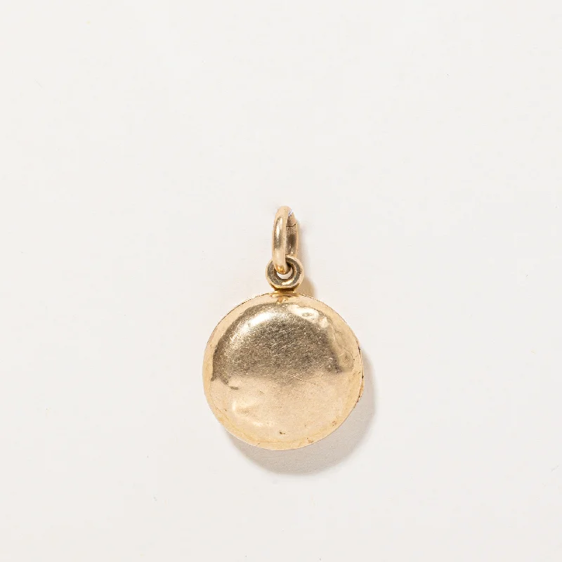 Personalized Jewelry At Special Discount Rates 18k Yellow Gold Compass Pendant