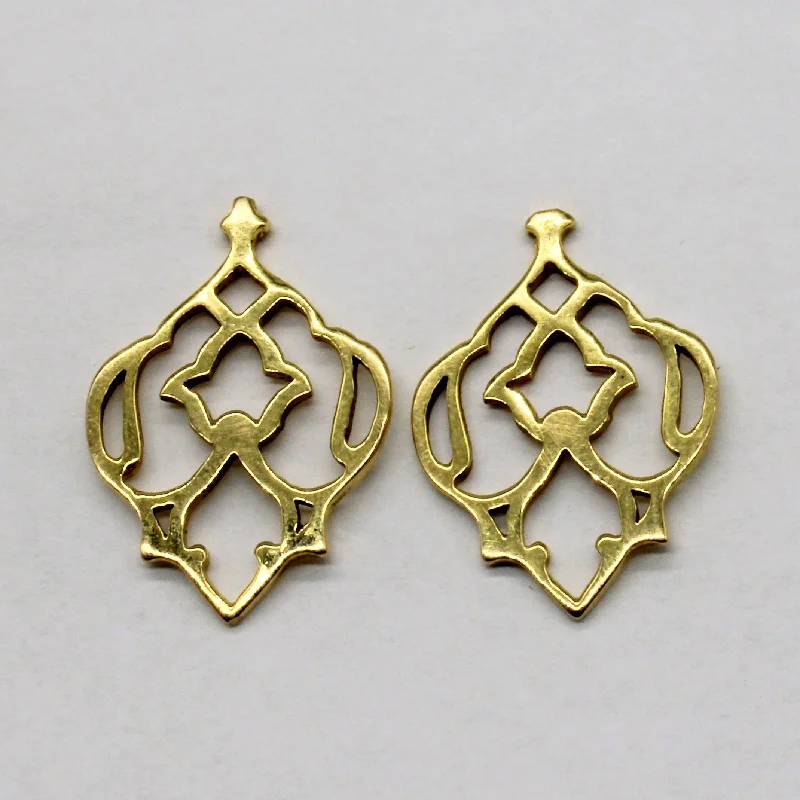 Exclusive Gemstone Jewelry At Special Prices 18k Yellow Gold Drop Earrings