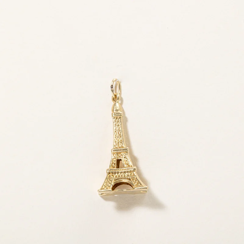 Your Dream Jewelry At Dream Prices – Shop Now 18k Yellow Gold Eiffel Tower Charm