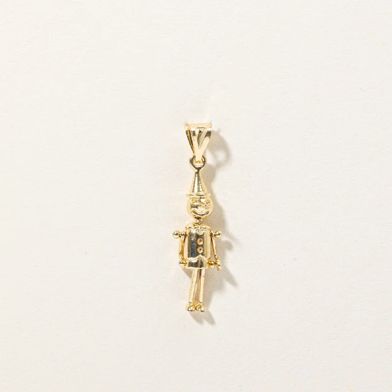 Flash Sale On Stunning Jewelry – Don't Miss Out 18k Yellow Gold Pinocchio Charm
