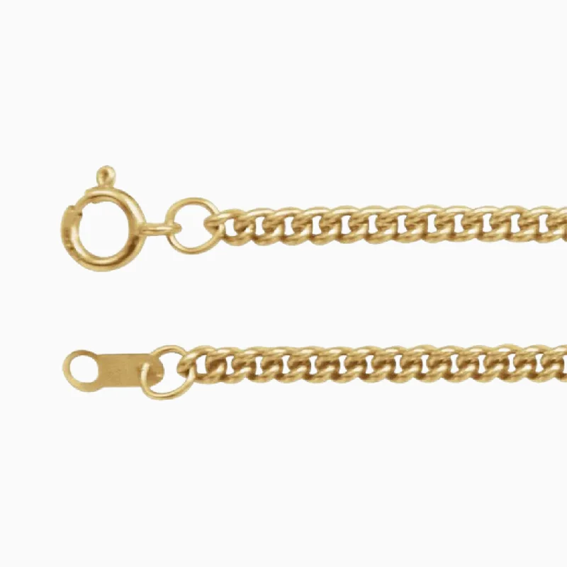 Personalized Jewelry Sale – Meaningful Gifts At Great Prices 2.25mm Curb Chain Necklace Personalized Jewelry Sale – Meaningful Gifts At Great Prices 2.25mm Curb Chain Necklace