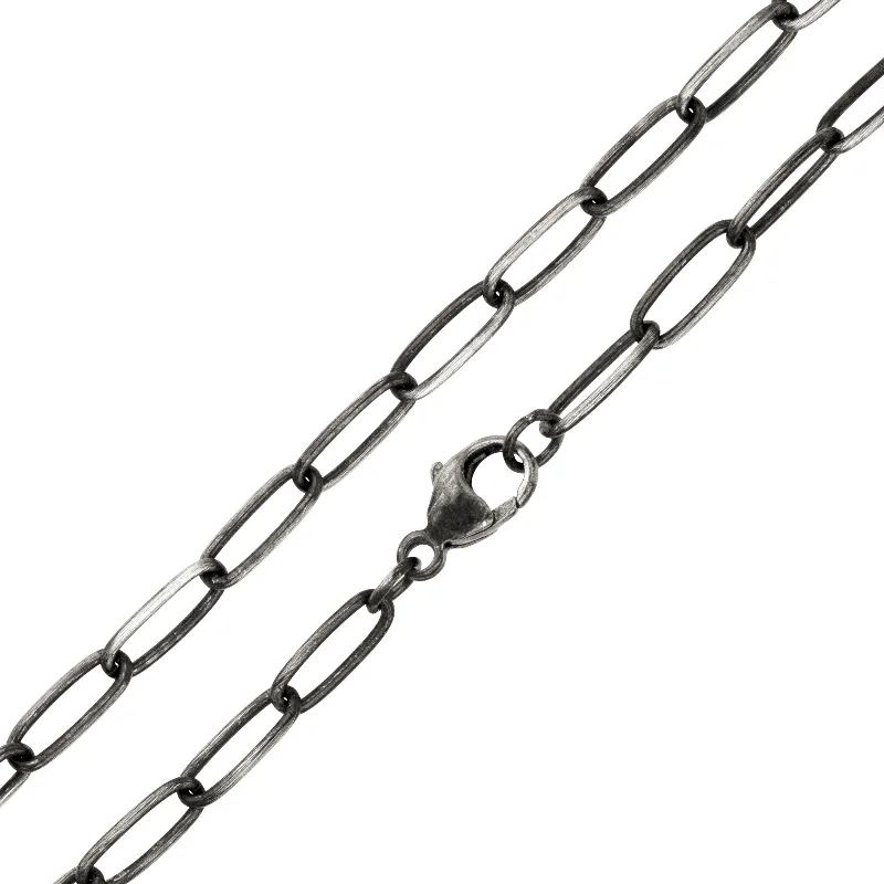 Stunning Jewelry Pieces At The Lowest Prices Ever 2.9mm Silver Patina Link Chain