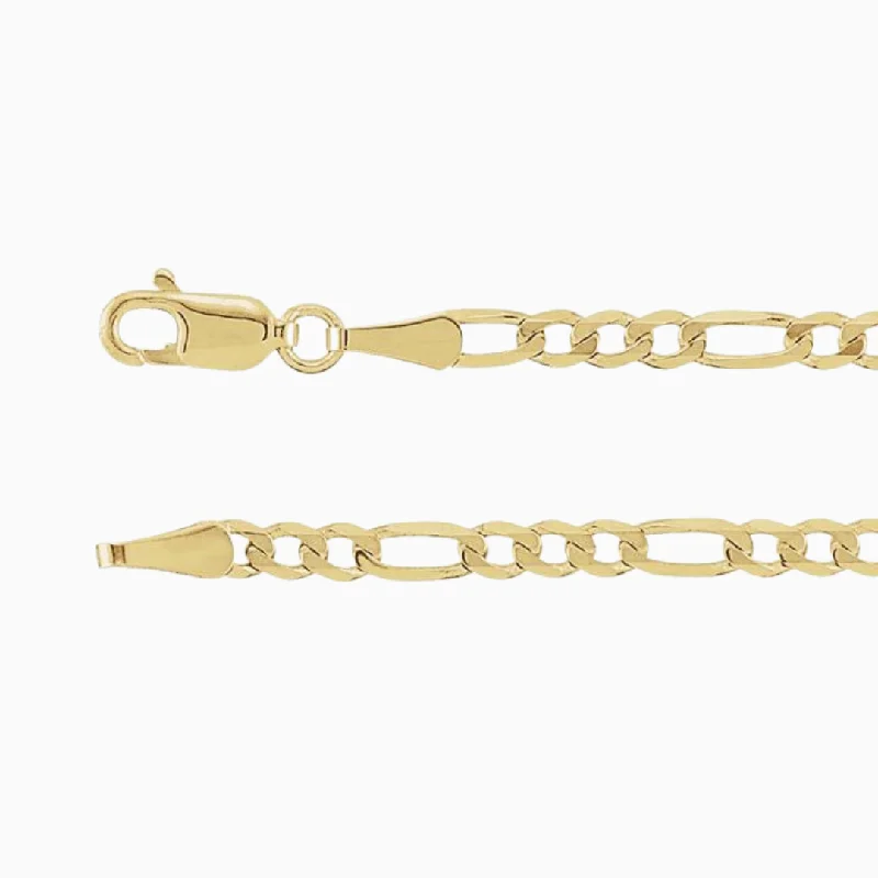 Trending Jewelry Styles Now At Limited-Time Discounts 3mm Figaro Chain Necklace
