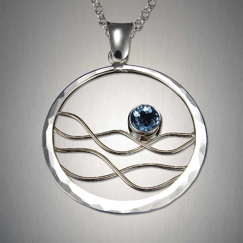 Handmade Pearl Jewelry For Timeless Elegance 4964 - Earth's Tides Pendant