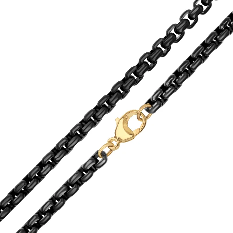 Discover Unique Jewelry With Special Limited-Time Offers 4mm Stainless Steel Black Chain Discover Unique Jewelry With Special Limited-Time Offers 4mm Stainless Steel Black Chain