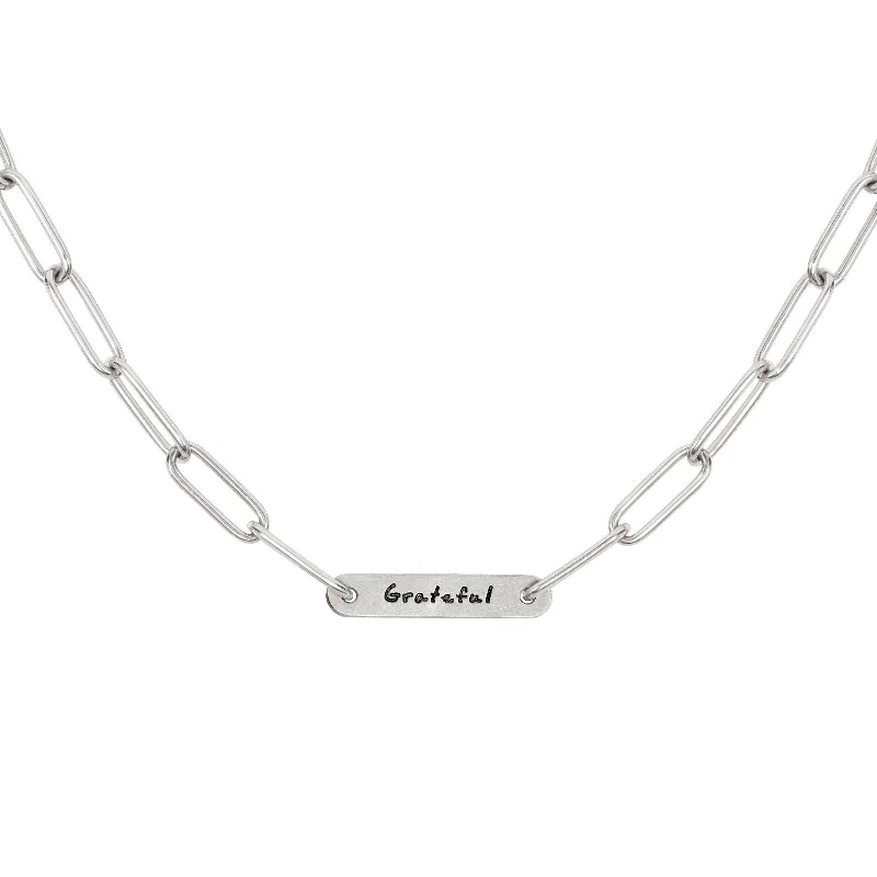 Affordable Elegance – Special Jewelry Sale Now Live 5.2mm Silver Grateful Flat Bar Chain Affordable Elegance – Special Jewelry Sale Now Live 5.2mm Silver Grateful Flat Bar Chain