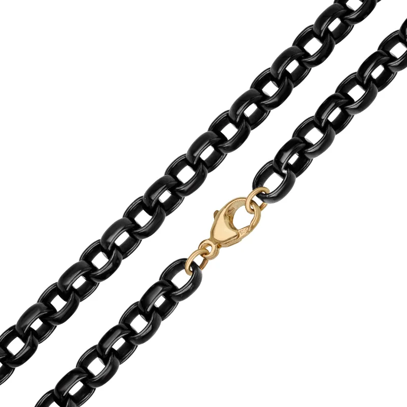 Jewelry Flash Sale – Stylish Designs At Unbeatable Rates 5.6mm Stainless Steel Black Chain Jewelry Flash Sale – Stylish Designs At Unbeatable Rates 5.6mm Stainless Steel Black Chain