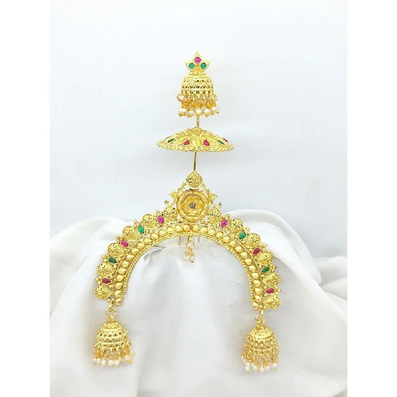 Don't Miss Out On Jaw-Dropping Jewelry Discounts Akruti Collection Gold Plated Kundan Hair Brooch Don't Miss Out On Jaw-Dropping Jewelry Discounts Akruti Collection Gold Plated Kundan Hair Brooch