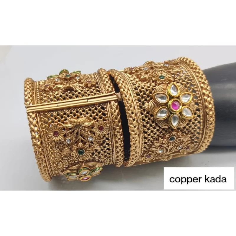 Best Jewelry Deals – Shop Premium Pieces At Great Prices Akruti Collection Gold Plated Kundan Openable Kada Best Jewelry Deals – Shop Premium Pieces At Great Prices Akruti Collection Gold Plated Kundan Openable Kada