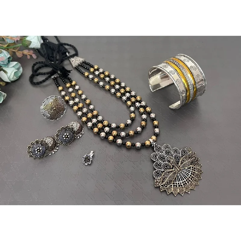 Unique Jewelry For Less – Shop The Sale Now Akruti Collection Oxidised Combo Set