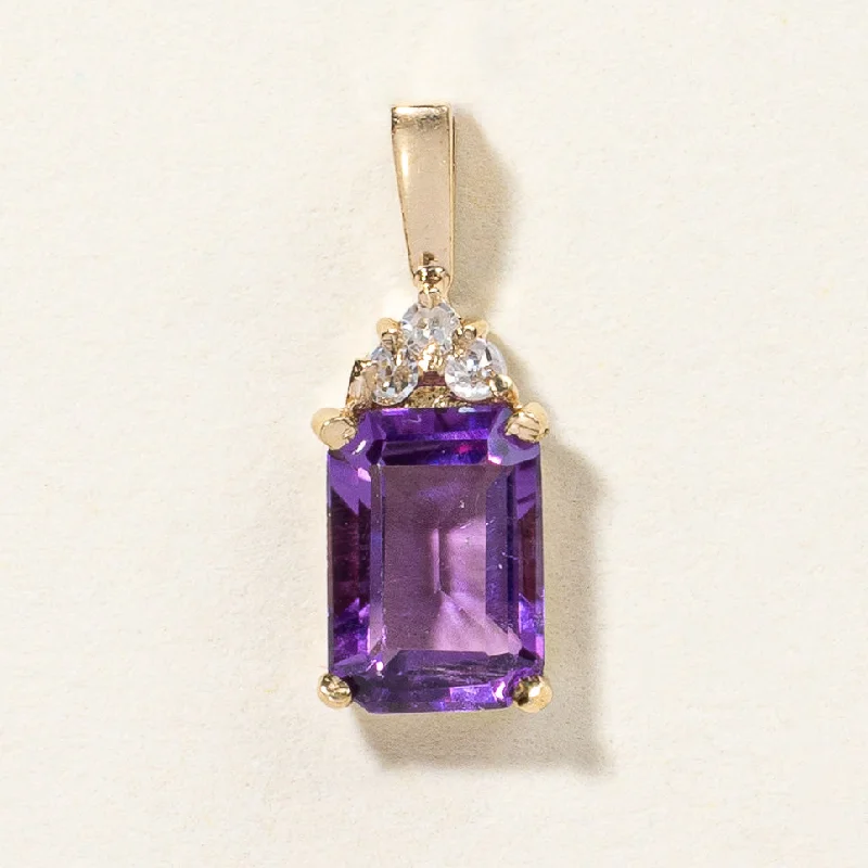 The Perfect Accessory For Less – Jewelry Sale Live Amethyst & Diamond Pendant | 1.01ct, 0.03ctw | The Perfect Accessory For Less – Jewelry Sale Live Amethyst & Diamond Pendant | 1.01ct, 0.03ctw |