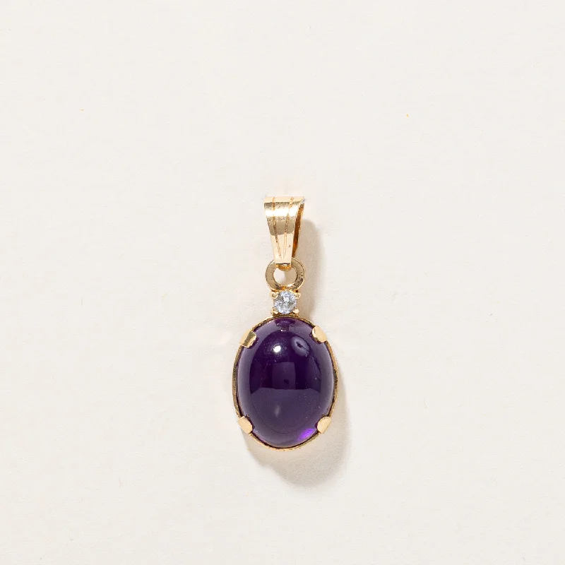 Best Jewelry Sale – Shop Exclusive Designs Now Amethyst & Diamond Pendant | 8.50ct, 0.09ct | Best Jewelry Sale – Shop Exclusive Designs Now Amethyst & Diamond Pendant | 8.50ct, 0.09ct |