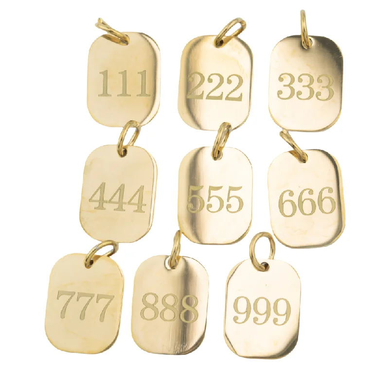 Exclusive Jewelry Sale – Limited-Time Discounts Angel Number Card Charm For Charm Necklace & Bracelet