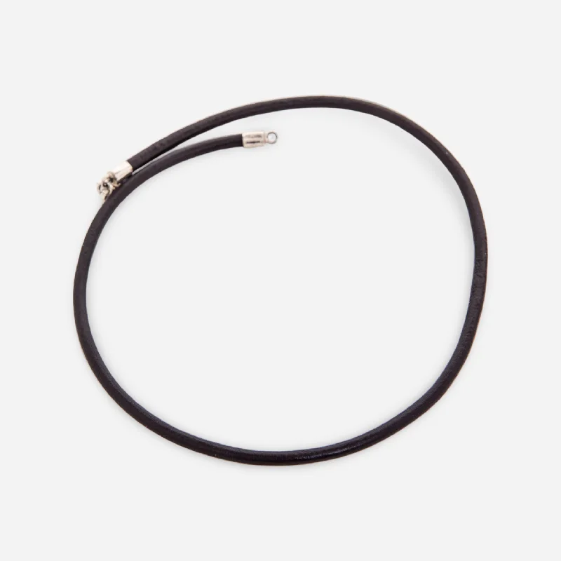Fine Jewelry, Limited-Time Offers Available Brown Chunky Leather Choker