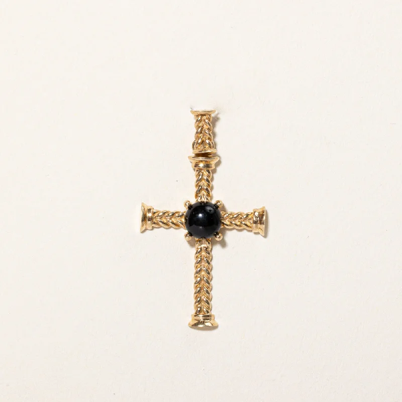 Jewelry Deals That Sparkle – Shop Today Black Onyx Cross Pendant | 0.75ct |