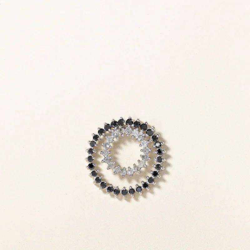 High-Quality Jewelry At A Fraction Of The Cost Black & White Diamond Pendant | 0.42ctw, 0.36ctw | High-Quality Jewelry At A Fraction Of The Cost Black & White Diamond Pendant | 0.42ctw, 0.36ctw |